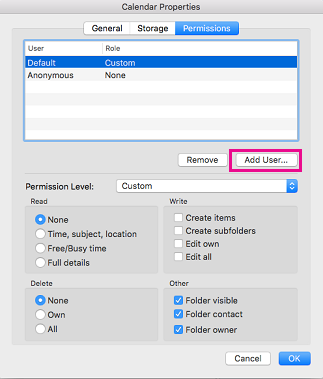 sync calendars in outlook for mac 2016